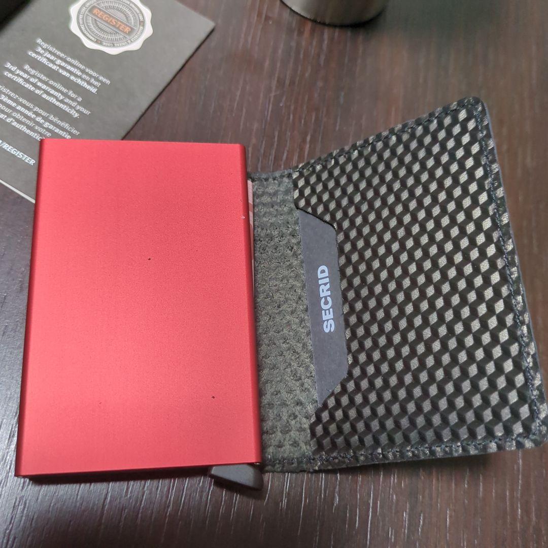 新品未使用 SECRID MINI WALLET CUBIC ミニウォレット