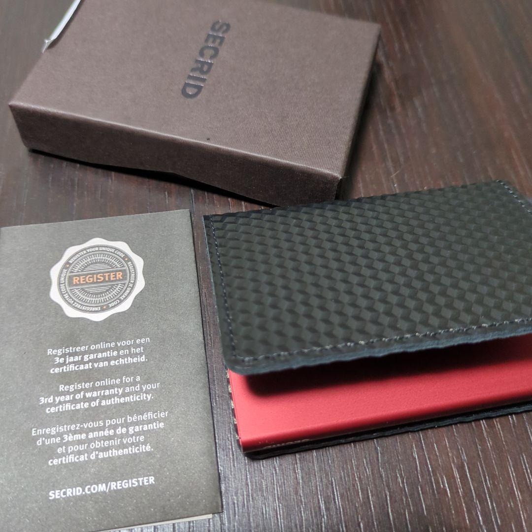 新品未使用 SECRID MINI WALLET CUBIC ミニウォレット