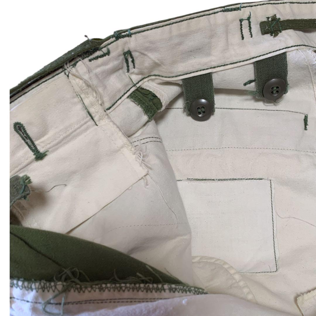 60s M-65 fieldcargo アルミジップ ミリタリー カーゴパンツ