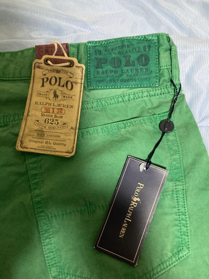 Polo Ralph Lauren グリーン チノパン 36