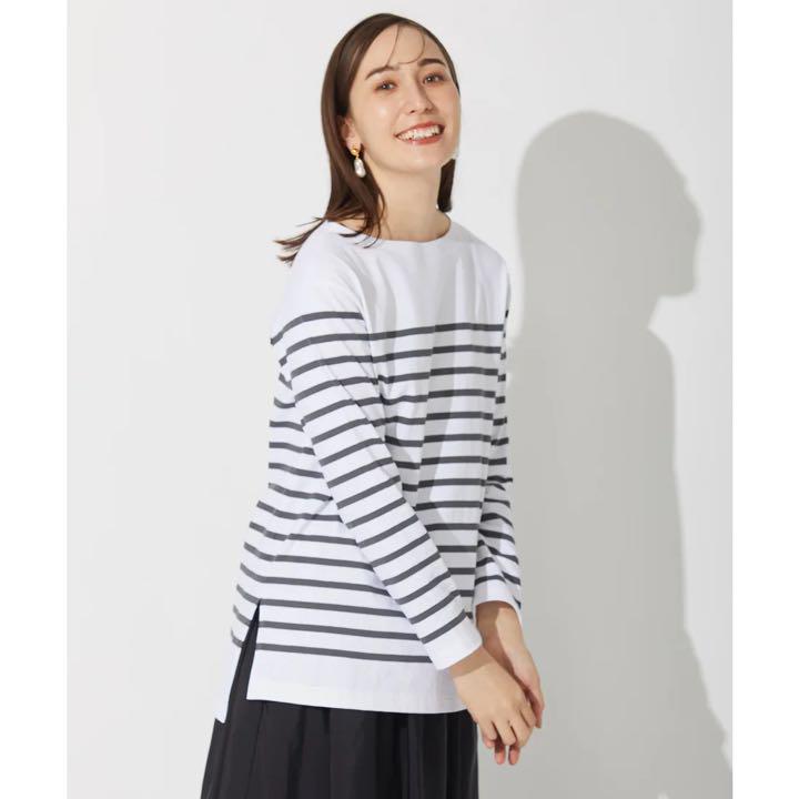 2XL(3L)日本製 自由区(大きいサイズ) Le minor(ルミノア)ボーダーカットソー Tシャツ/カットソー(七分/長袖) トップス2XL(3L)¥10,680-eur-artec.fr 2XL(3L)日本製 自由区(大きいサイズ) Le minor(ルミノア)ボーダーカットソー Tシャツ/カットソー(七分/長袖) トップス2XL(3L)¥10,680-eur-artec.fr