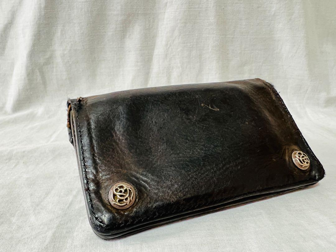 クロムハーツ CHROME HEARTS 1ジップ ウォレット フローラル 財布