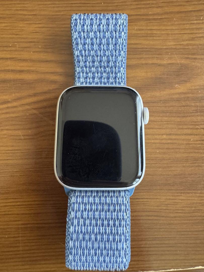 Apple Watch SE 44mm 本体 ブルー
