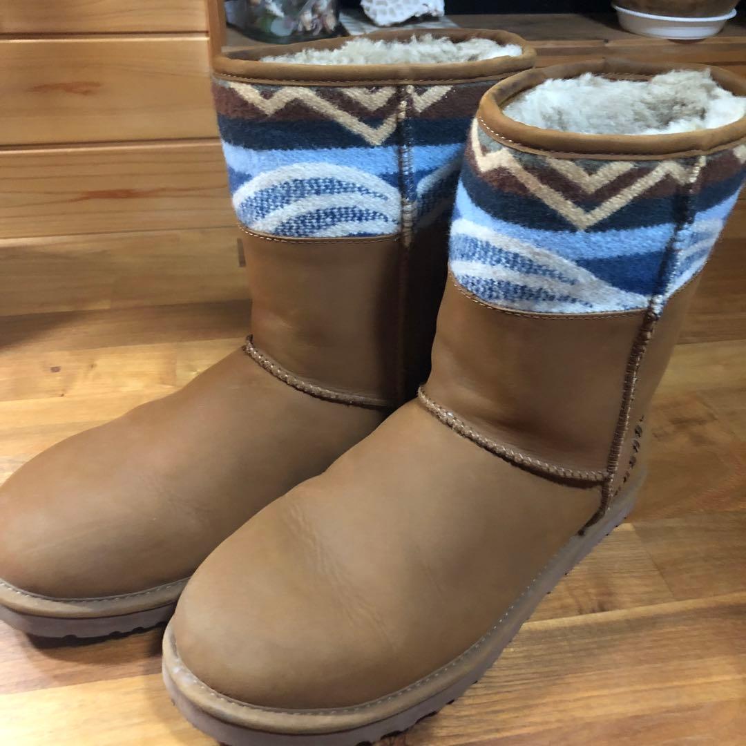 UGG×Pendleton ムートンブーツ ブラウン26センチ26cm UGG Australia