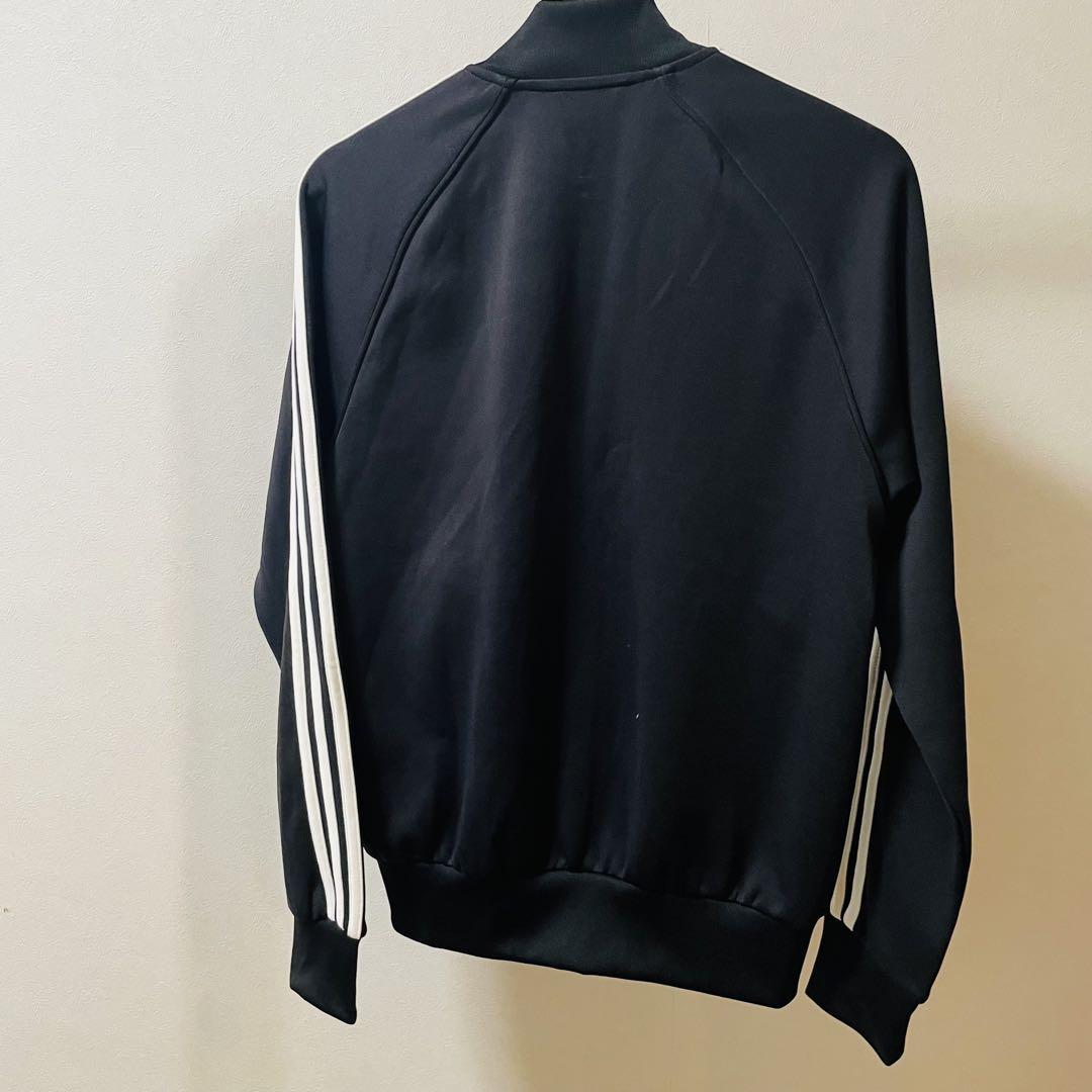 【美品】adidas ブラック ナイロンジャケット S/M