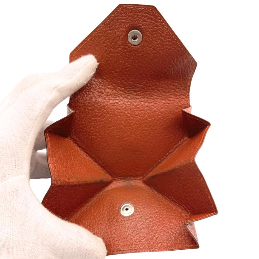 エルメス シェブルミゾル ルヴァンキャトル ダブルポケット 小銭入 コインケース エルメス シェブルミゾル ルヴァンキャトル ダブルポケット 小銭