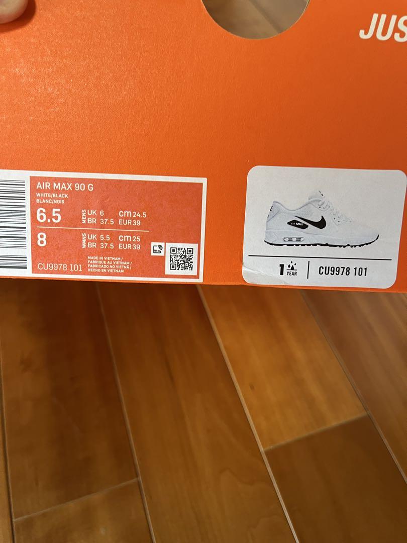 Nike Air Max 90 G ゴルフシューズ ホワイト