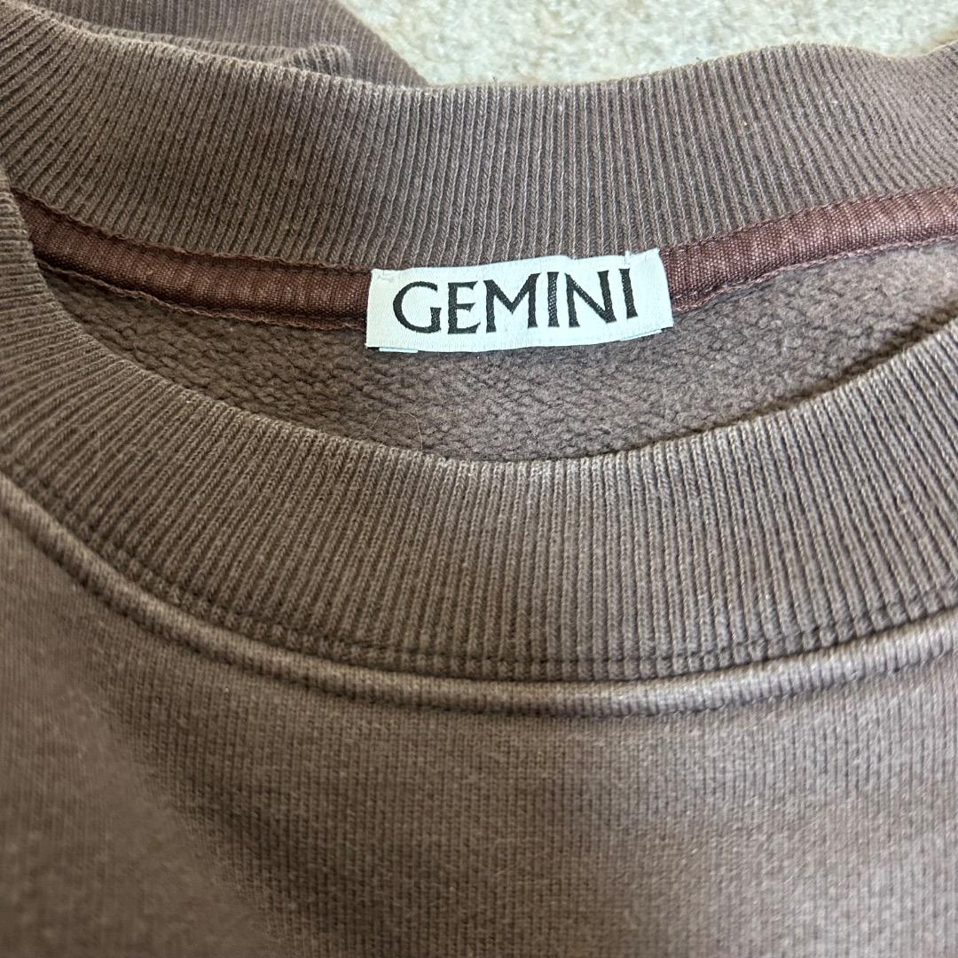 Whim Gazette GEMINI クルーネック スウェット