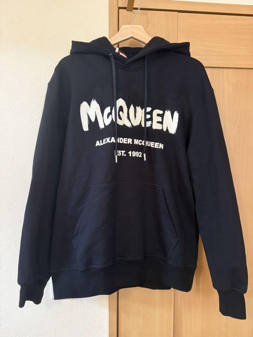 alexander mcqueen◆シールロゴ パーカー Alexander McQueen - 正規未使用 アレキサンダーマックイーン