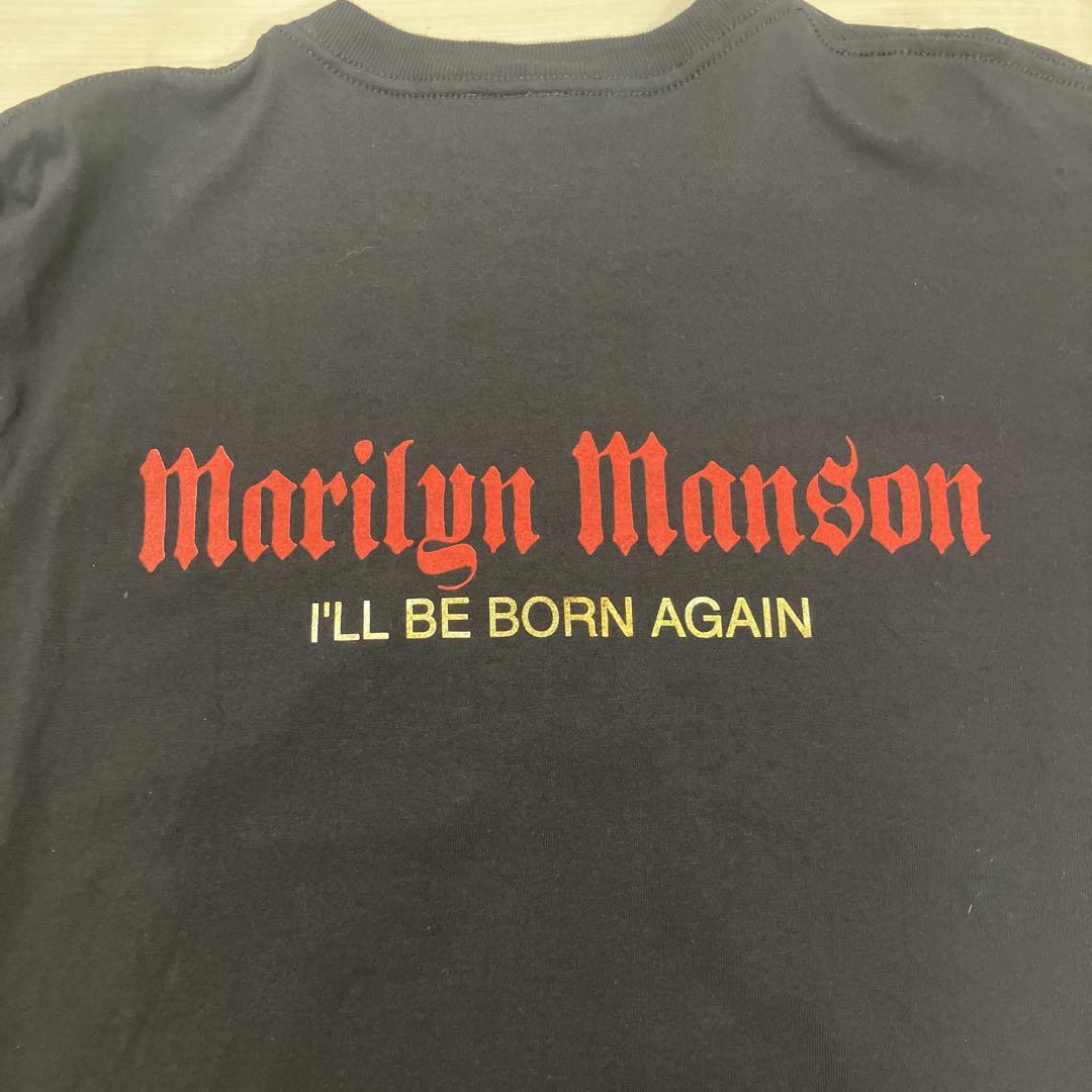 オリジナル マリリンマンソン I'LL BE BORN AGAIN Tシャツ M