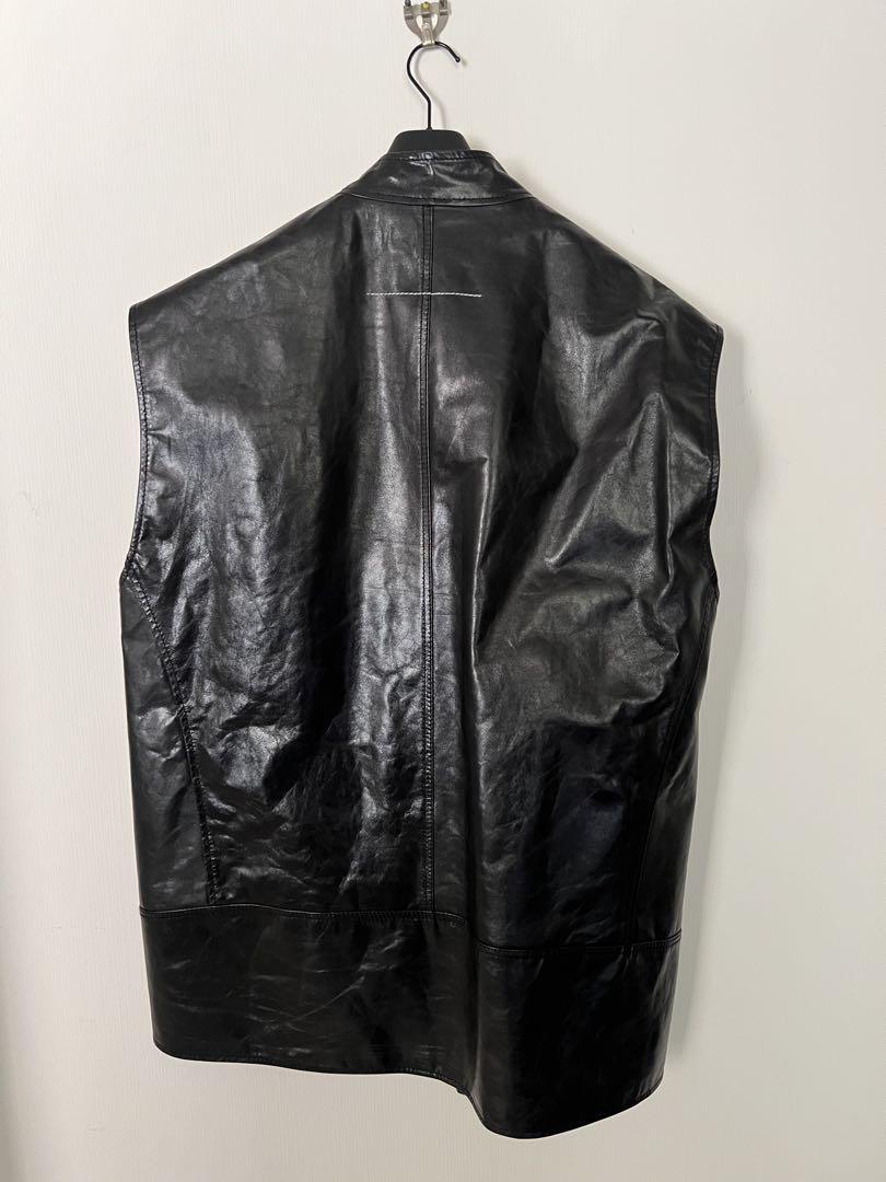 oversized leather