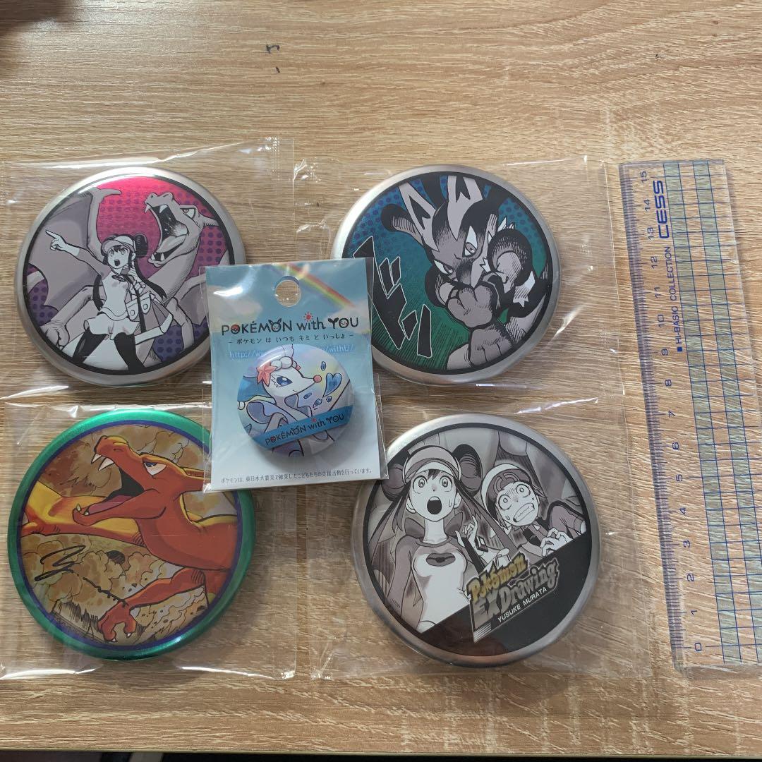ポケモン 缶バッジ メルカリ