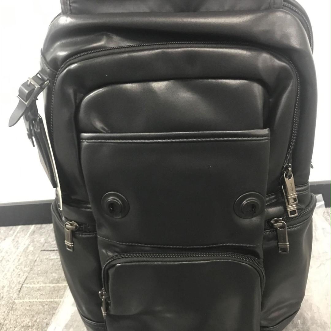 TUMI alpha3 オールレザー フラップパック by メルカリ