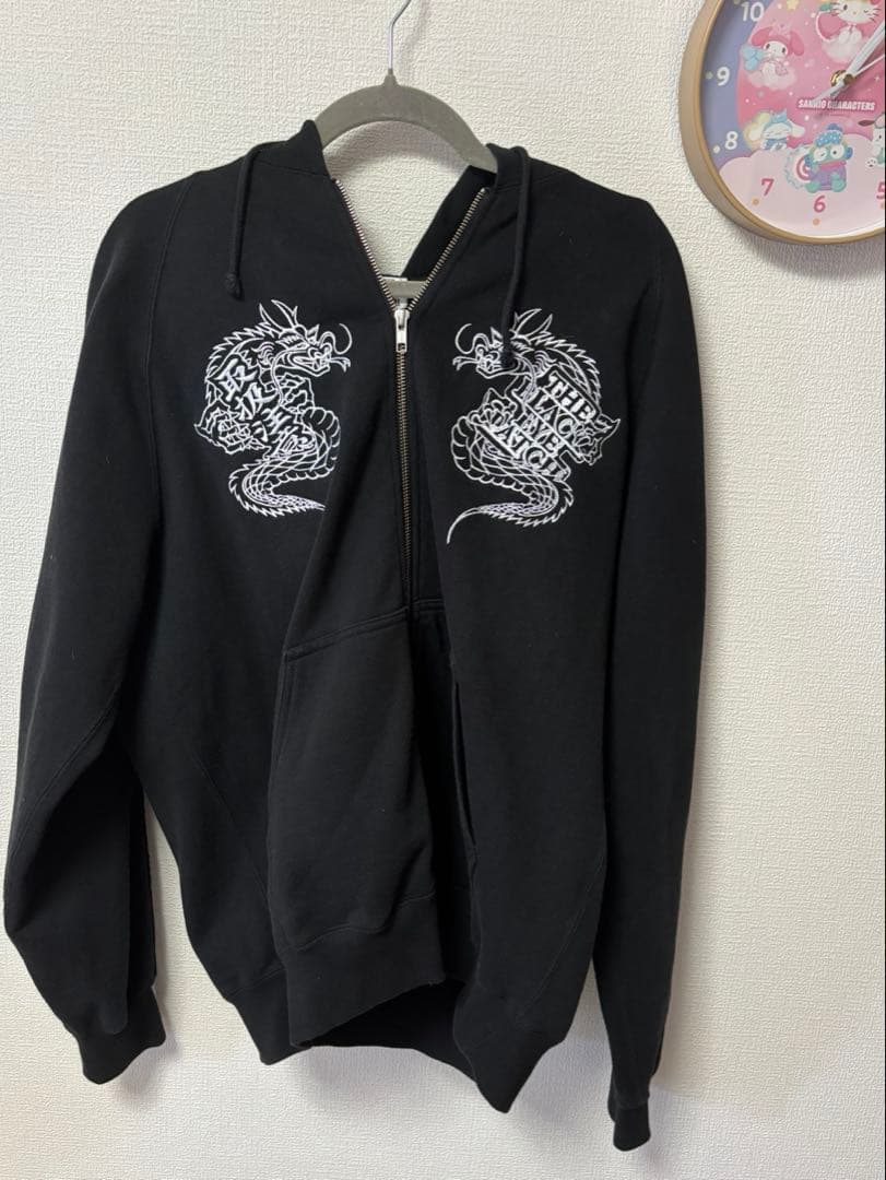 the black eye patch ジップフーディ