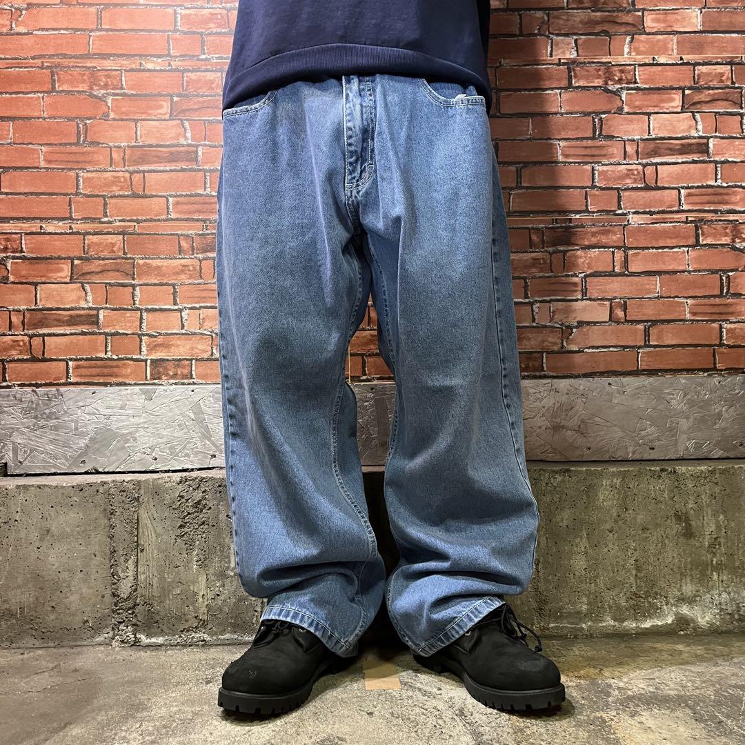 USA古着 極太 ワイド バギーデニムパンツ ジーンズ SOUTHPOLE 36 USA古着 極太 ワイド バギーデニムパンツ ジーンズ SOUTHPOLE 36