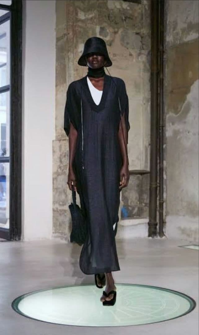 mame kurogouchi スカーフ ブラック