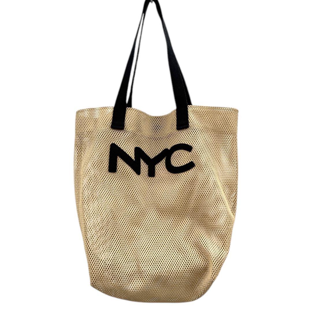 美品 ラドロー LUDLOW レディース NYC メッシュトートバッグ