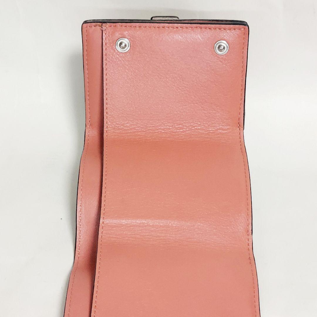 【新品同様】ロエベ トライフォールドウォレット 三つ折り財布 人気カラー