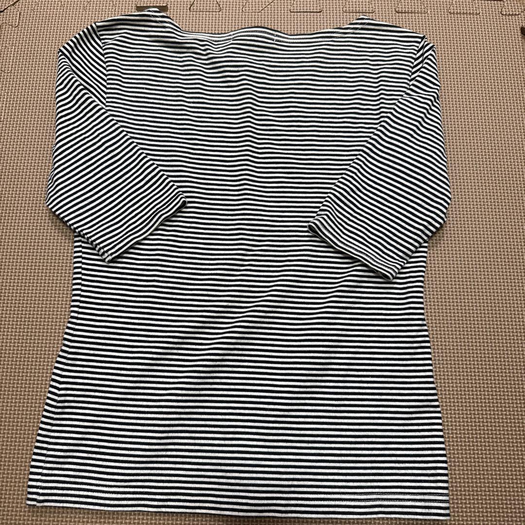 通販サイト一覧 Burberry メルカリ - サイズM 五分袖 】カットソー Label Blue トップス