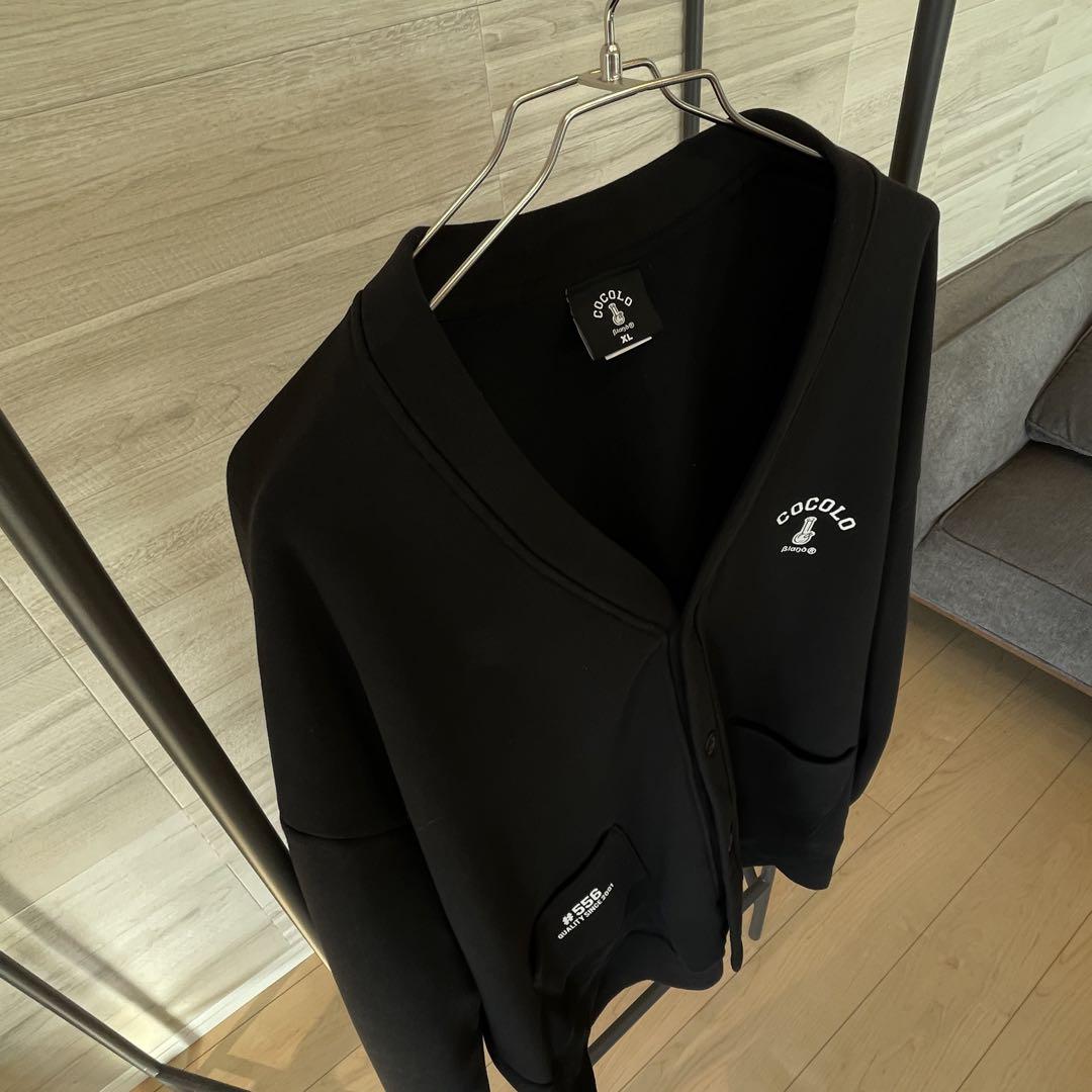 cocolo bland スウェット　カーディガン【size XL】