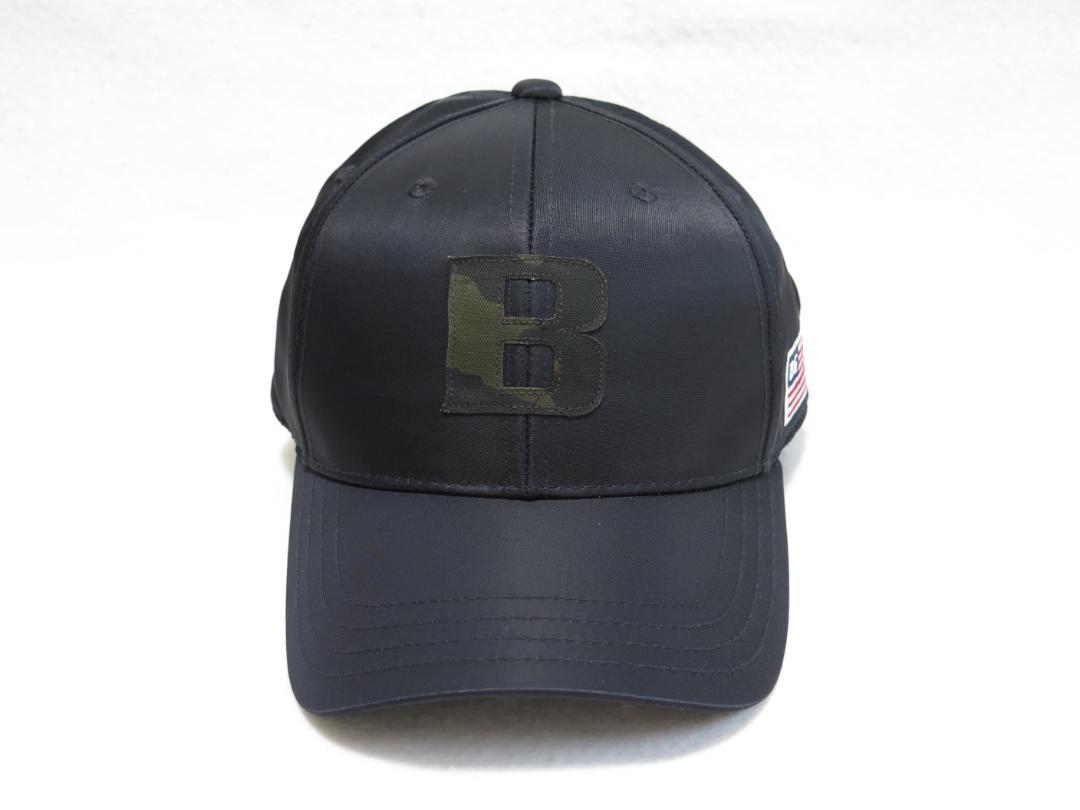 BRIEFING GOLF ブリーフィングゴルフ カモイニシャルキャップ黒 BRIEFING GOLF ブリーフィングゴルフ カモイニシャルキャップ黒