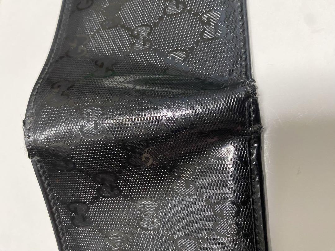 GUCCI グッチ GG ブラック 二つ折り財布