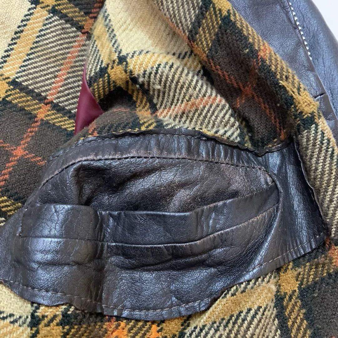 A/W 80s DeLuxe ヴィンテージ レザージャケット M