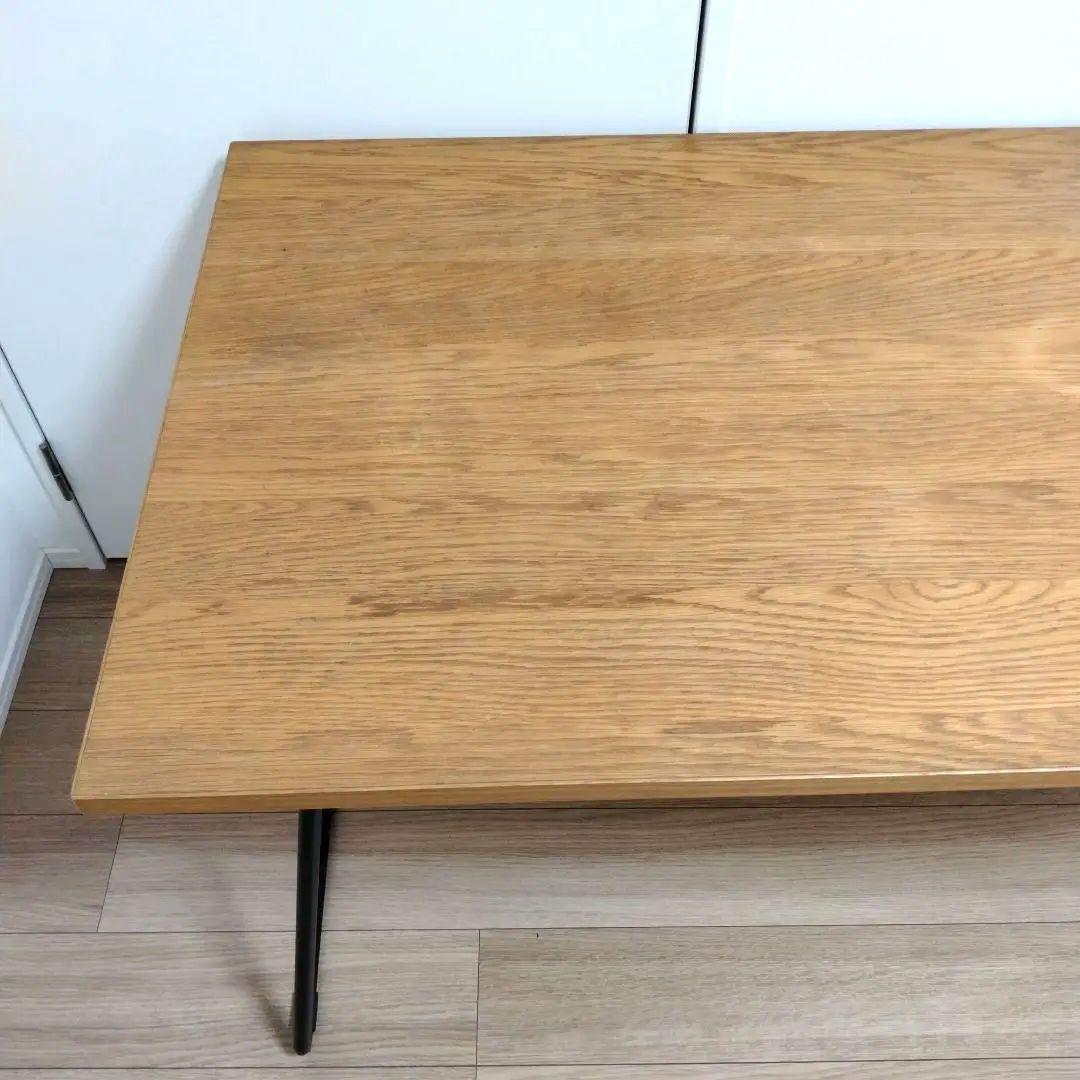 無印良品 折りたたみ式テーブル 幅120cm オーク材
