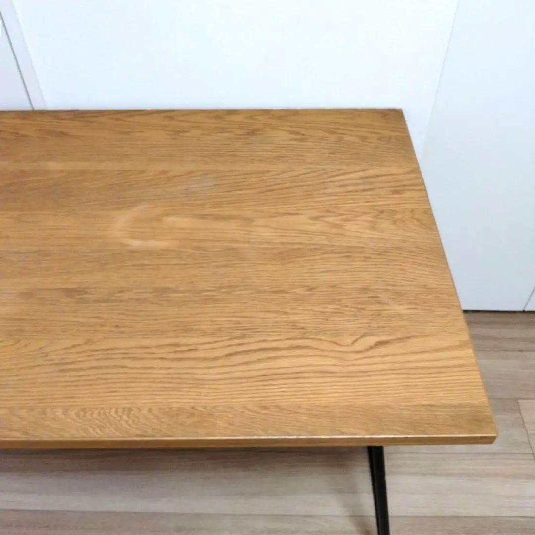 無印良品 折りたたみ式テーブル 幅120cm オーク材