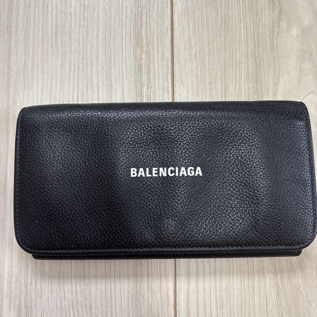 BALENCIAGA ブラックレザー長財布 800000120908000-1.jpg?v=1712721779