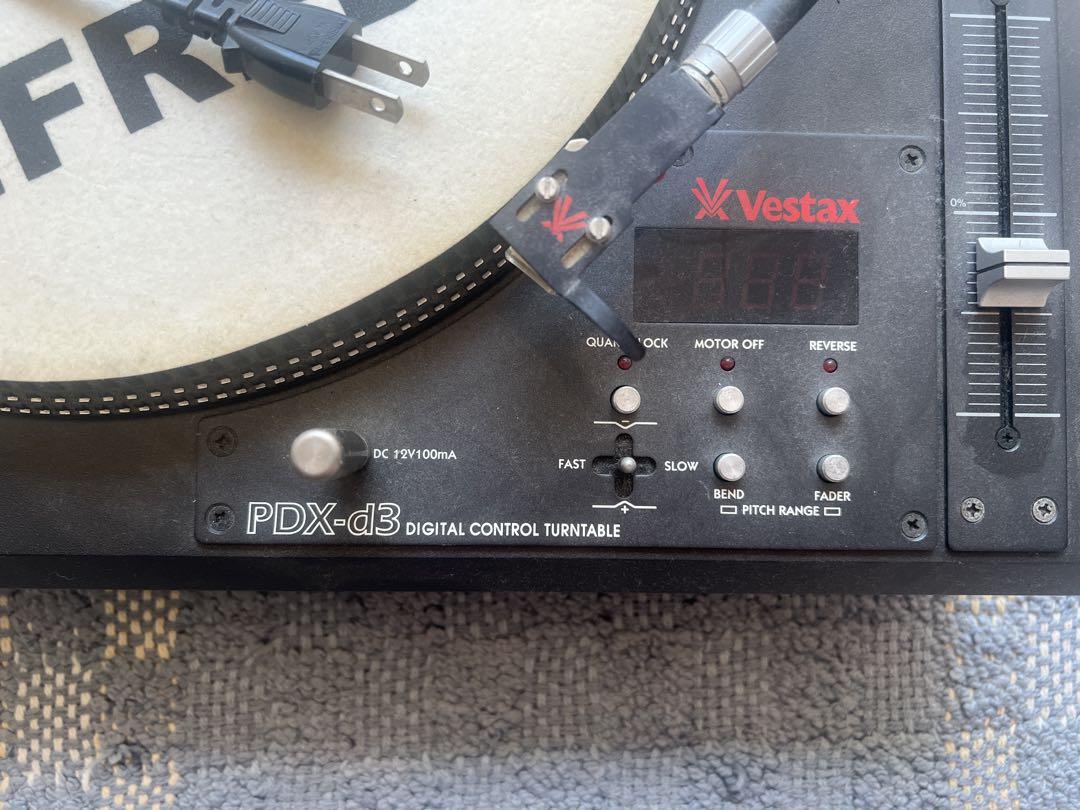 Vestax PDX-d3 × 1台　ターンテーブル
