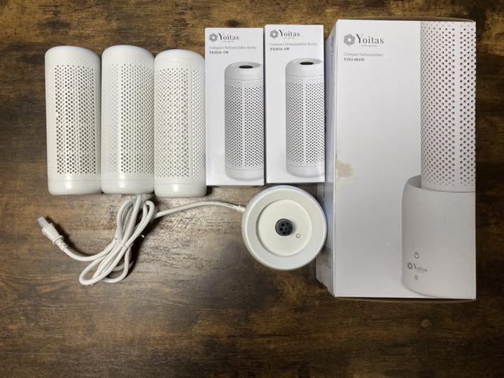 【24時間以内発送☆送料込☆ほぼ新品】除湿機Yoitasセット
