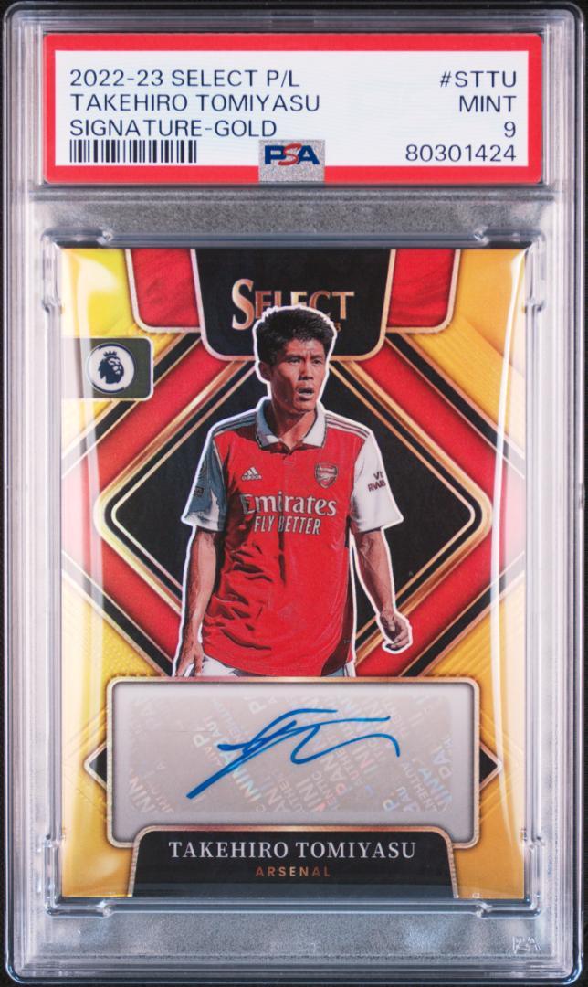 2023 Panini Select 冨安健洋 /10 Auto PSA9