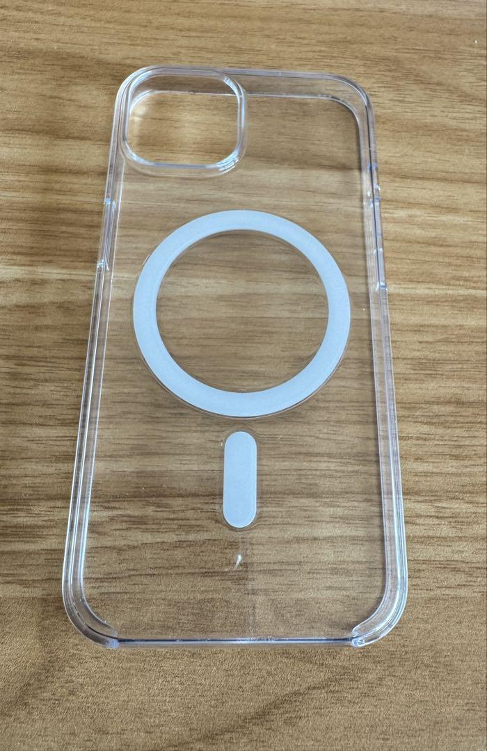 アップル純正iPhone14用クリアケース MagSafe対応 iPhoneアクセサリー