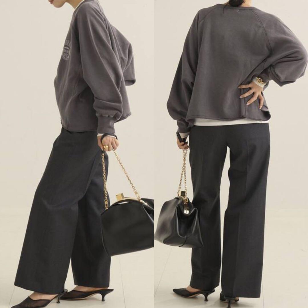 Plage 24AW HARVARD スウェット グレー