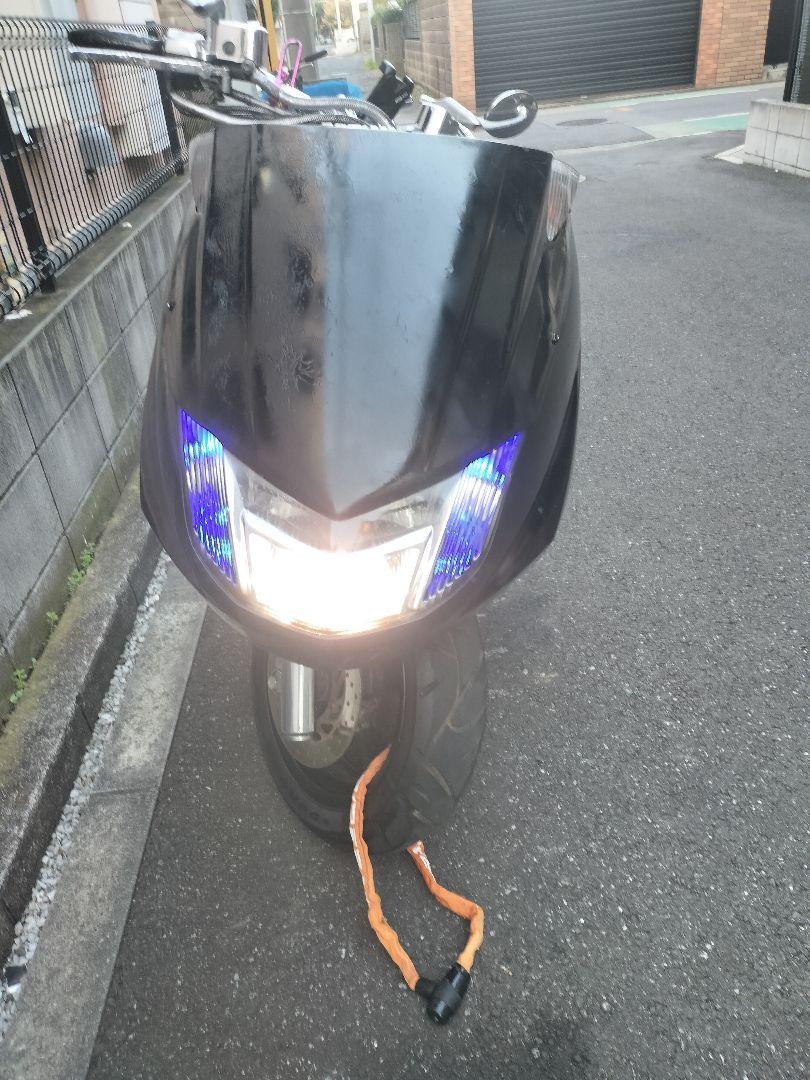 直接 YAMAHAマグザム250cc艶有りブラックメタリック