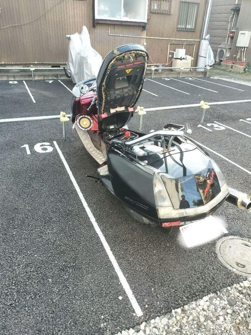 直接 YAMAHAマグザム250cc艶有りブラックメタリック