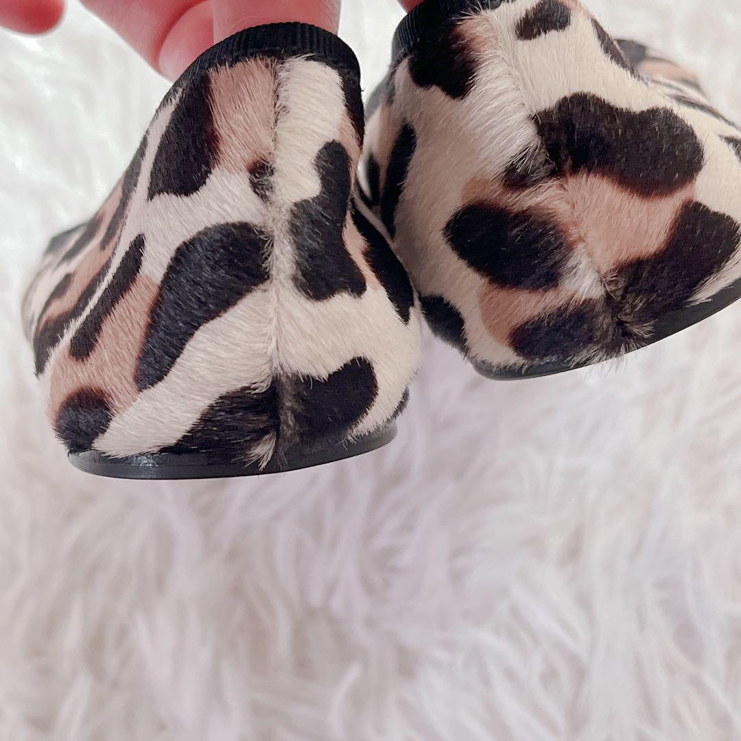 【Alaia】 アライア レオパード フラットバレエシューズ 美品【ALAIA 】アライアバレエシューズ 35レオパード フラット