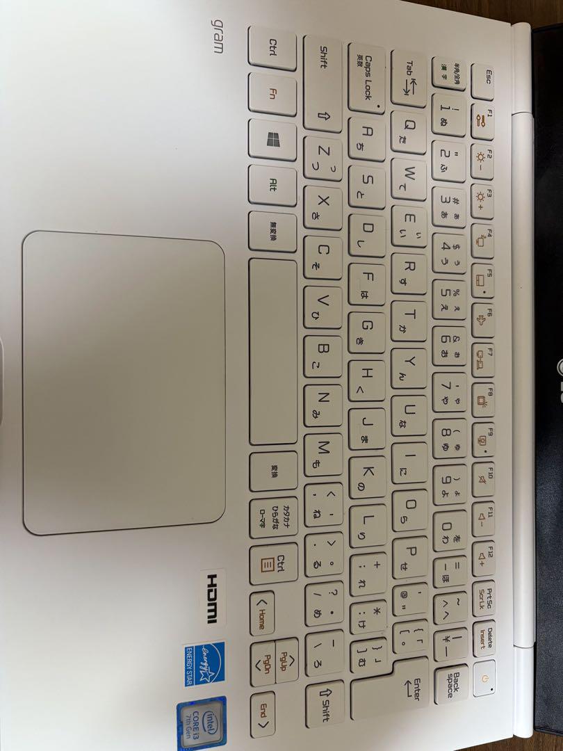 LG gram ホワイト ノートPC