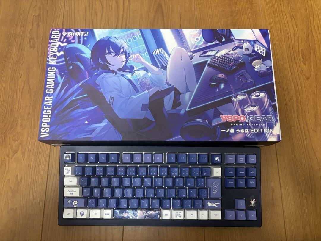 ぶいすぽっ ! GEARゲーミングキーボード 一ノ瀬うるは EDITION