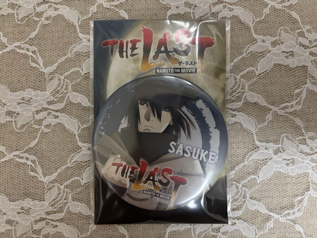 NARUTO THE LASTうちはサスケ 缶バッジ 劇場版