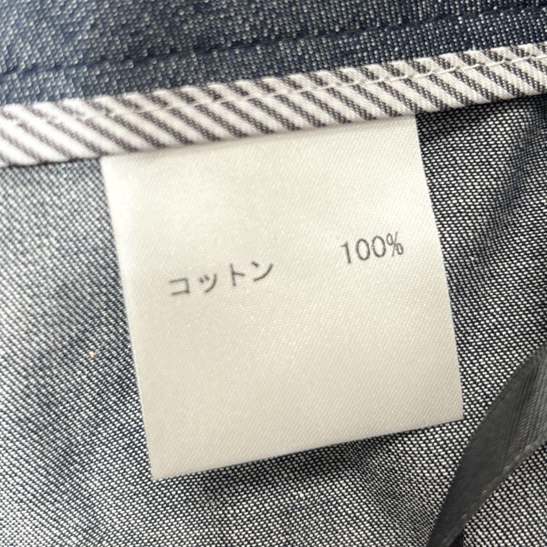 【新品】定価52,800円　レリアン　デニム調ガウチョパンツ　ネイビー　17＋
