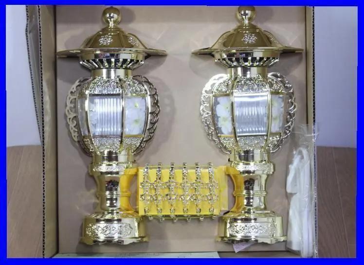 新品◇【仏具】京灯篭水泡灯ゆきびゴールド◇盆灯籠仏事葬儀通夜