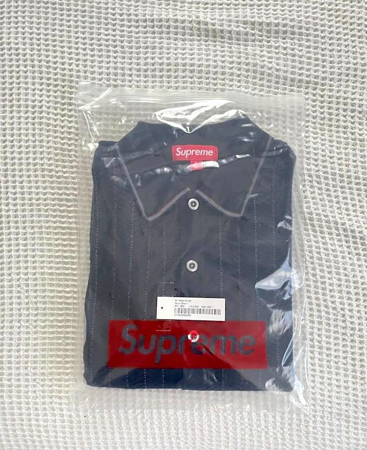 トップス Supreme Herringbone Cardigan Navy
