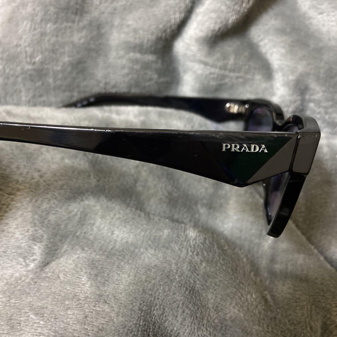 【PRADA】 プラダ　カラーグラス　VPR A10VF　16K BLACK