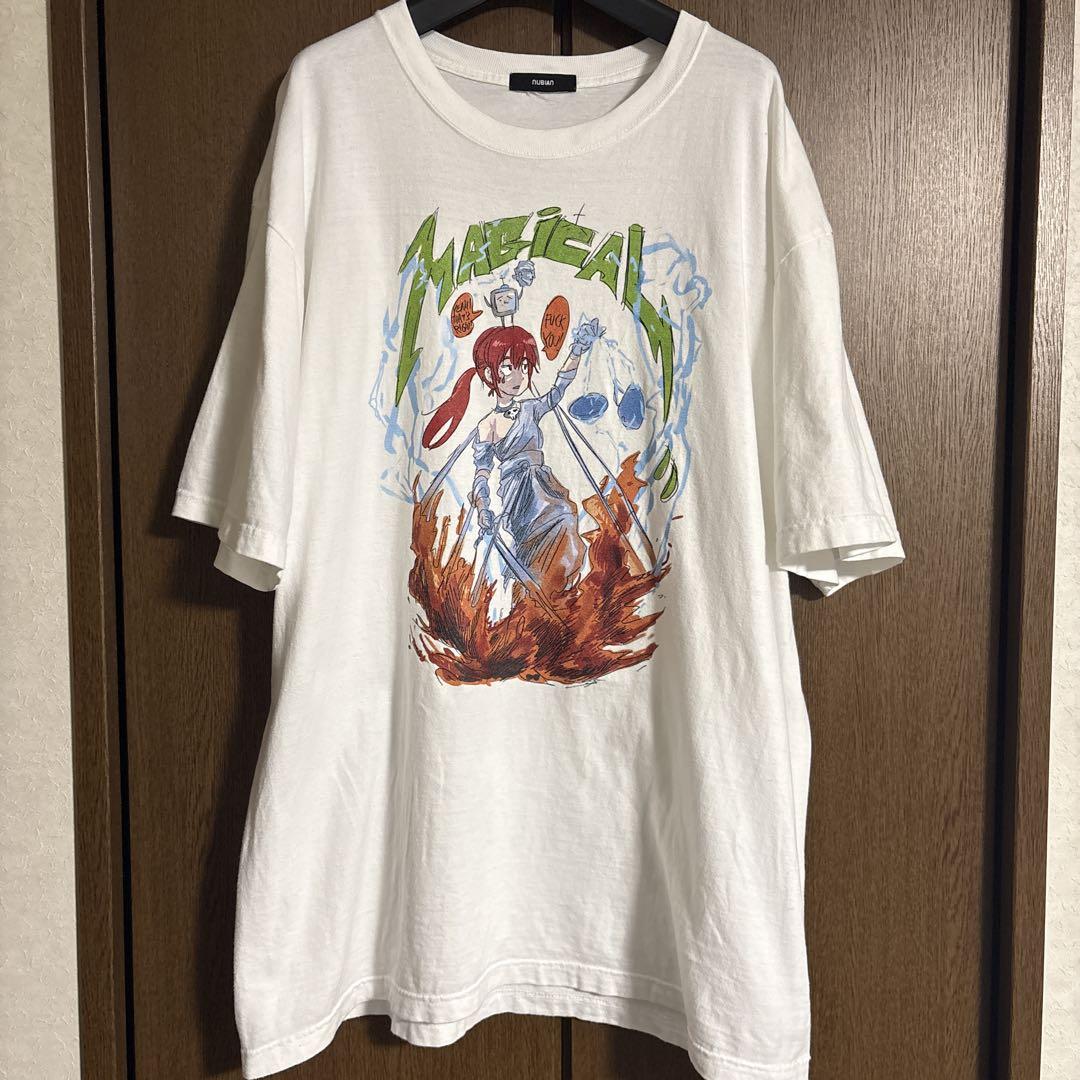 《*ん様 Jun Inagawa Tシャツ NUBIAN XL NUBIAN(ヌビアン) / Tシャツ/XL/コットン/BLK/Jun inagawa