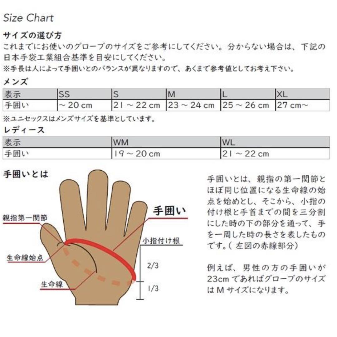 未開封 定価20350円 松岡手袋 3フィンガー MサイズESK2130BN