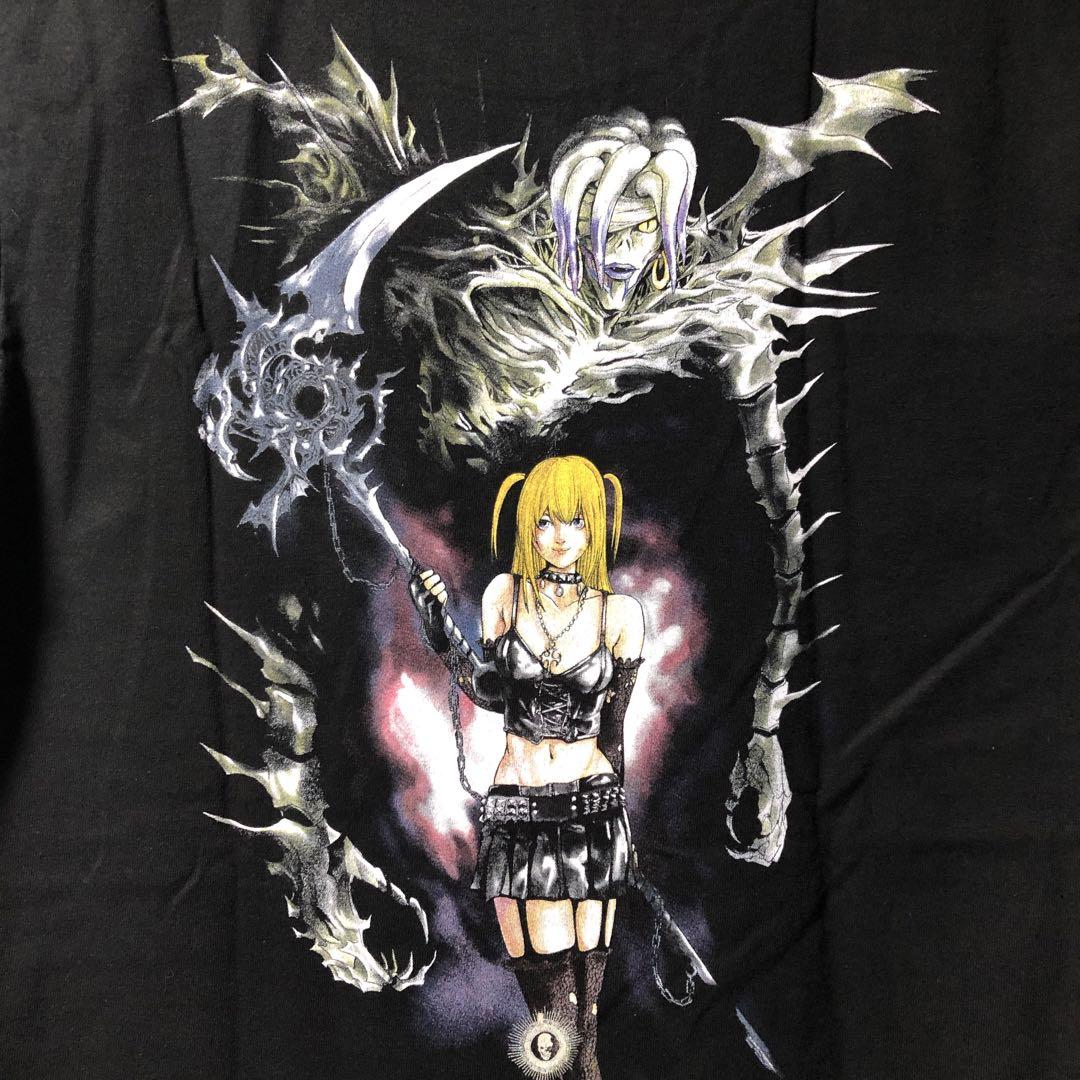 【希少】Tシャツ ミサミサ デスノート キラ アニメ 漫画 古着 希少】Tシャツ ミサミサ デスノート キラ アニメ 漫画 古着 メンズ