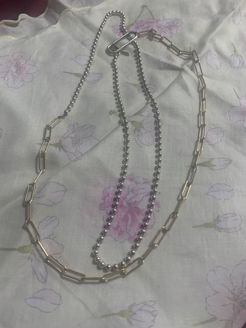 アクセサリー Michi michi willway Double Chain Necklace