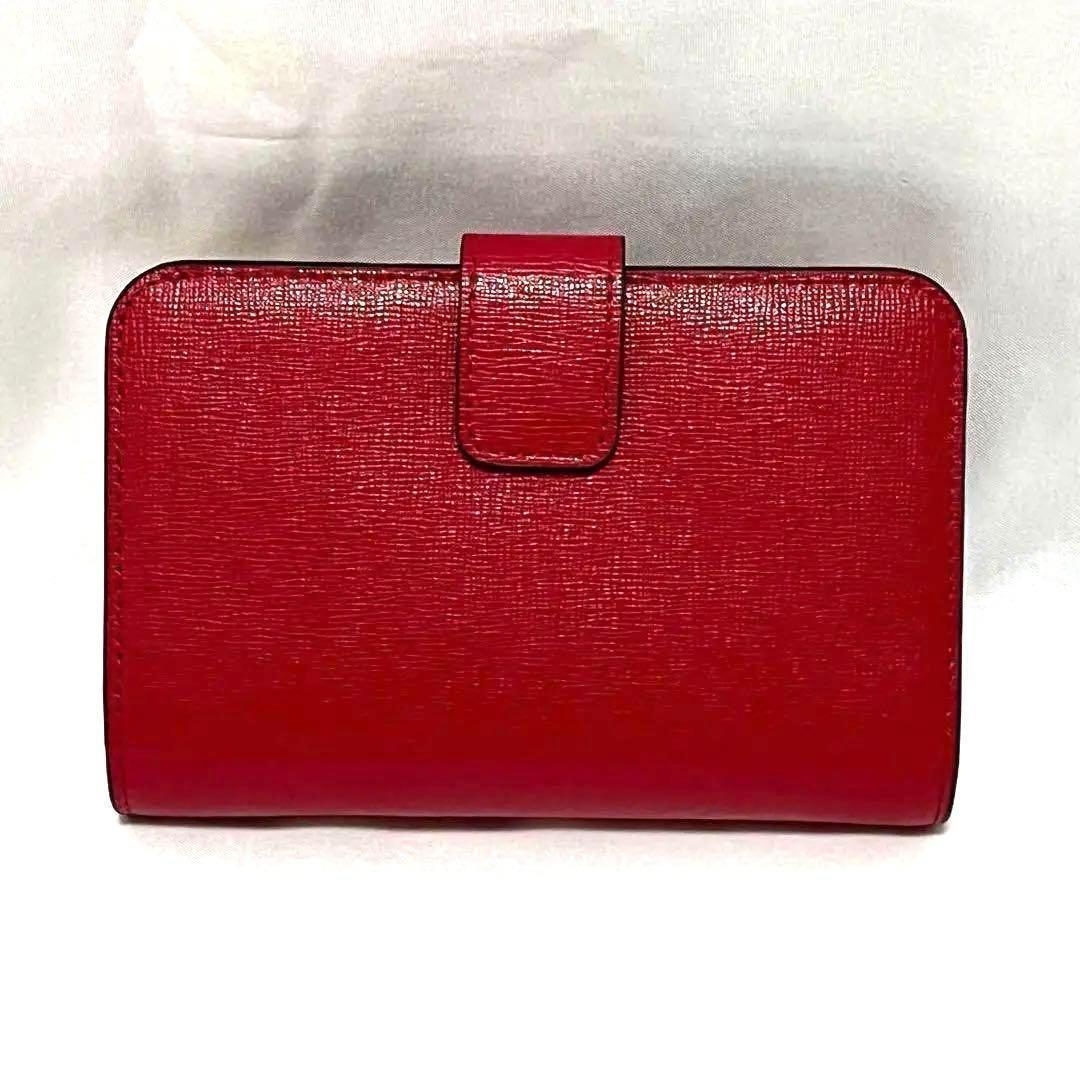 FURLA フルラ 折り財布 レディース 箱付き ルビー (レッド) 極美